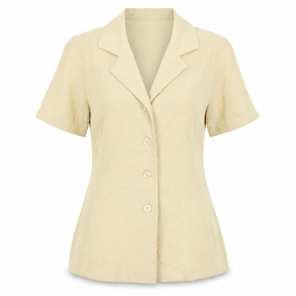 Casali Womens Beige   Basic Blouse Size 12