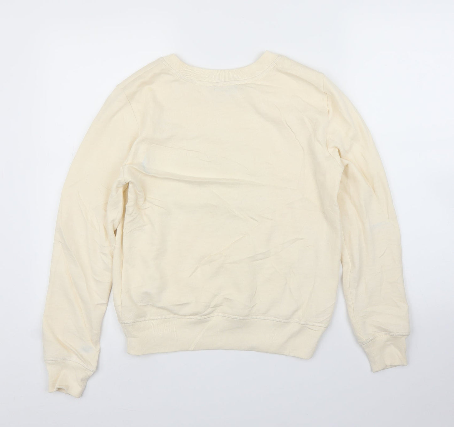 M&S Womens Ivory   Pullover Jumper Size 6