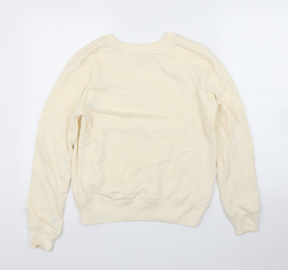 Marks & Spencer Womens Ivory   Pullover Jumper Size 6