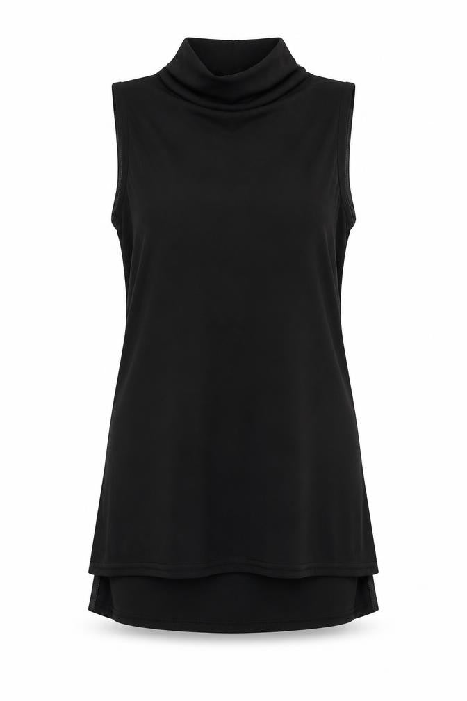 River Island Womens Black   Tunic Blouse Size 8