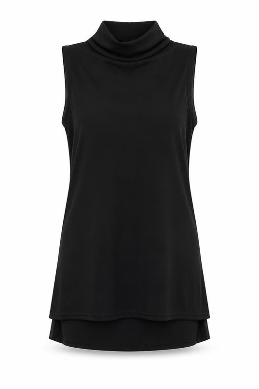 River Island Womens Black   Tunic Blouse Size 8