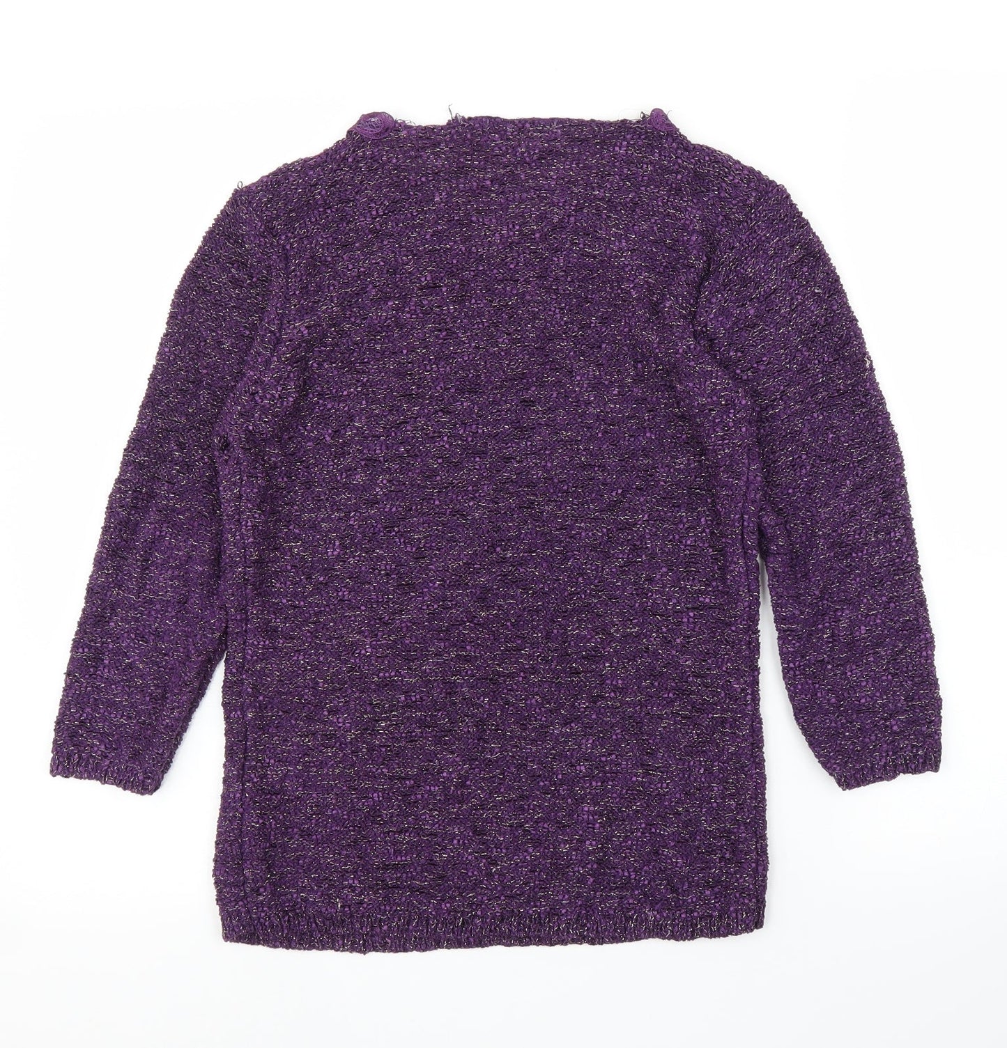 BM Womens Purple   Pullover Jumper Size M
