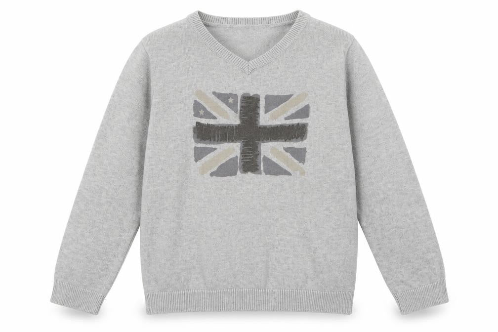 CFK Boys Grey   Pullover Jumper Size 6 Years