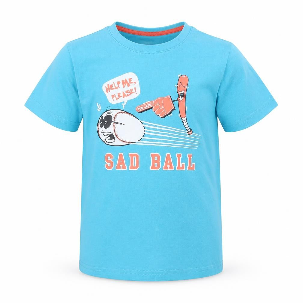 NKY Boys Blue   Basic T-Shirt Size 6 Years