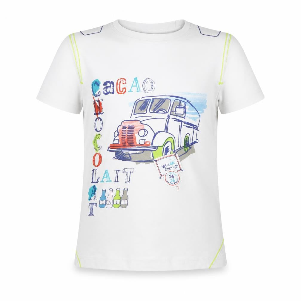 Dpam Boys White   Basic Polo Size 6 Years