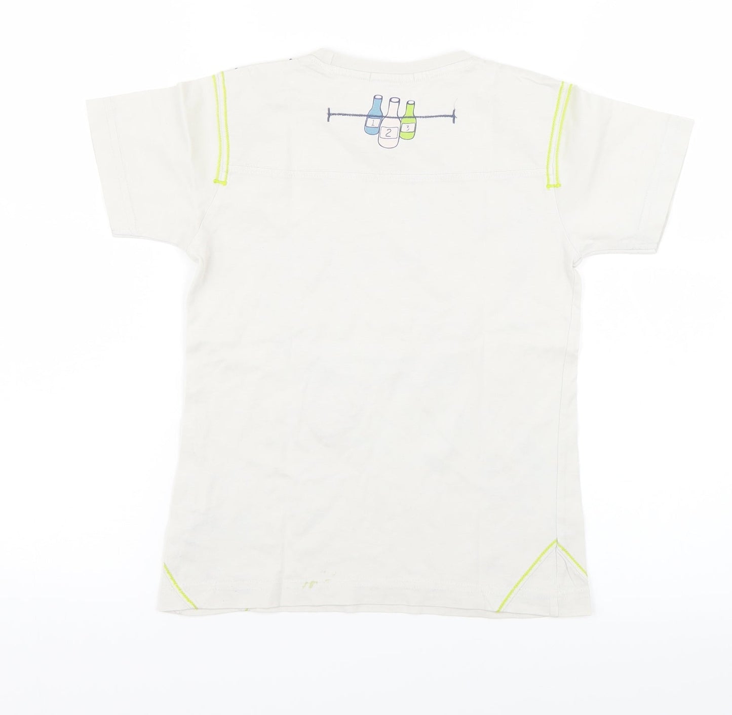 Dpam Boys White   Basic Polo Size 6 Years