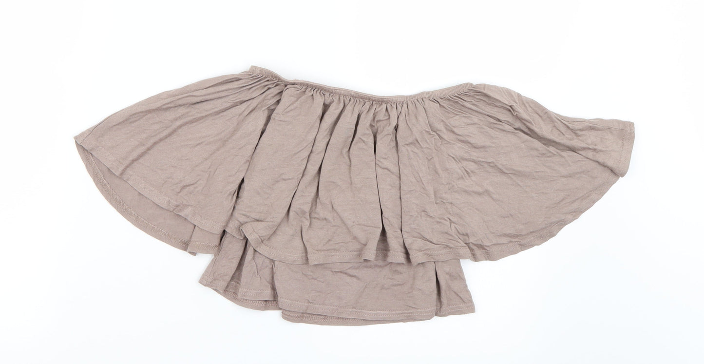 Boohoo Womens Brown   Camisole Blouse Size 8