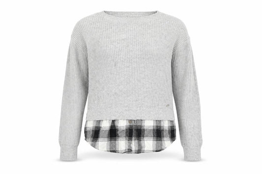 Hollister Womens Grey   Basic Blouse Size XS