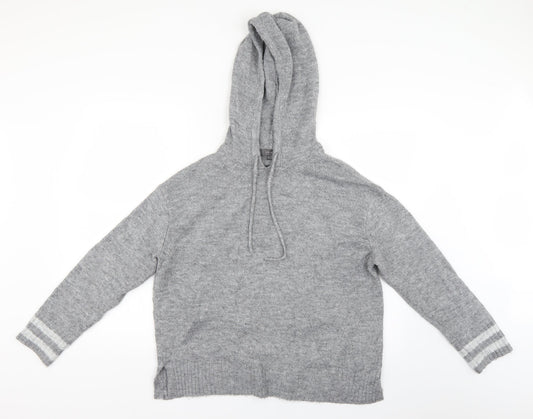 Primark Womens Grey   Pullover Hoodie Size M