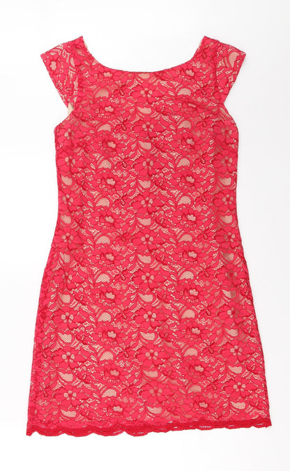 Oasis Womens Pink   Mini  Size 8