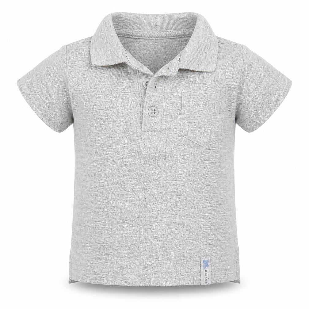 F&F Boys Grey   Basic Polo Size 3-6 Months