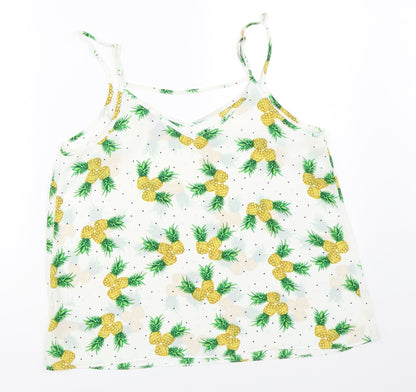 Back view of Atmosphere women’s white basic blouse, size UK 12