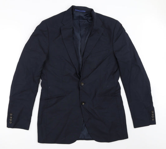 Marks and Spencer Mens Blue   Jacket Blazer Size 38