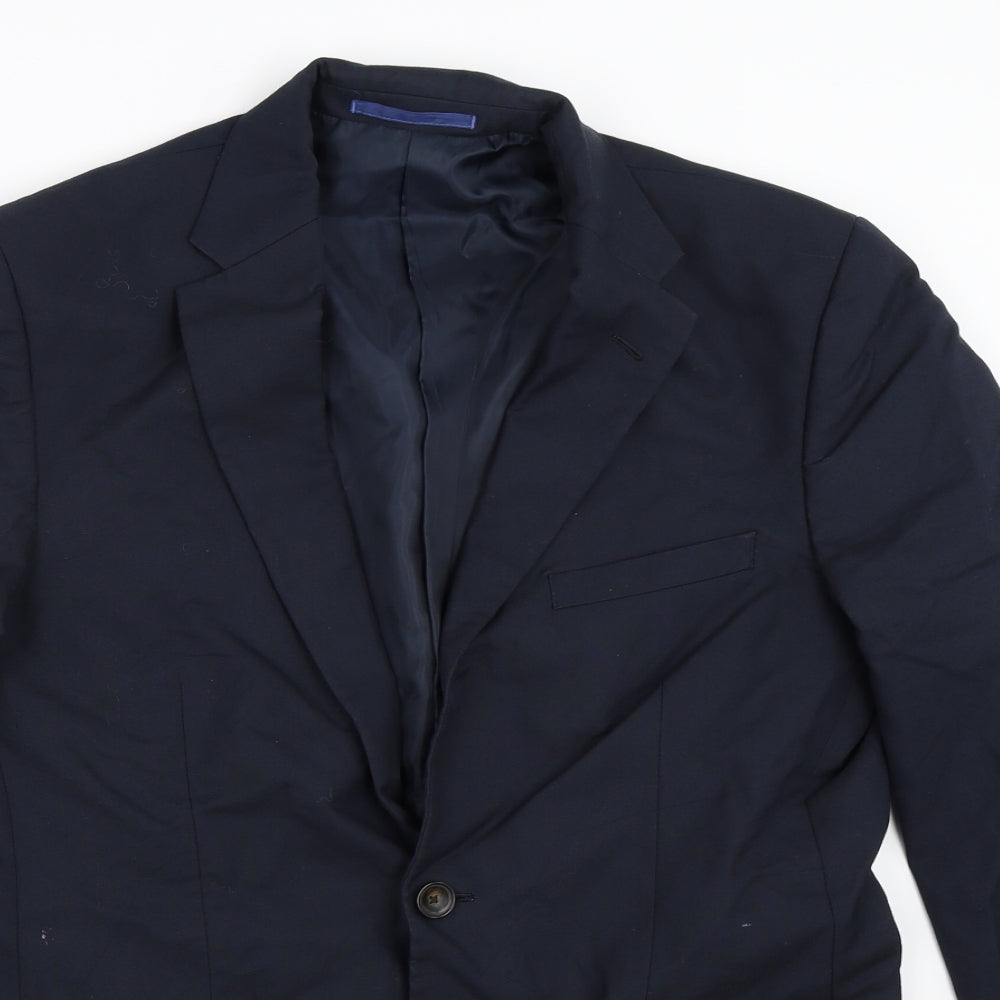 Marks and Spencer Mens Blue   Jacket Blazer Size 38