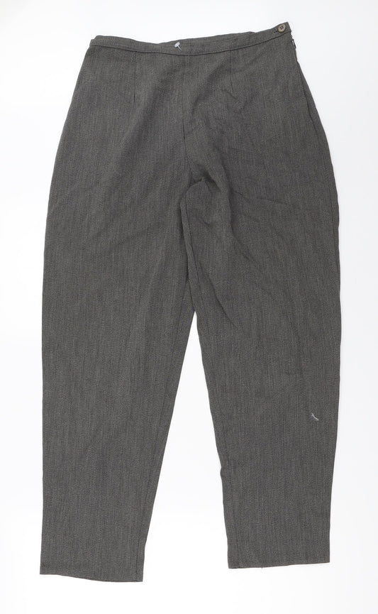 BHS Womens Grey   Trousers  Size 14 L28 in