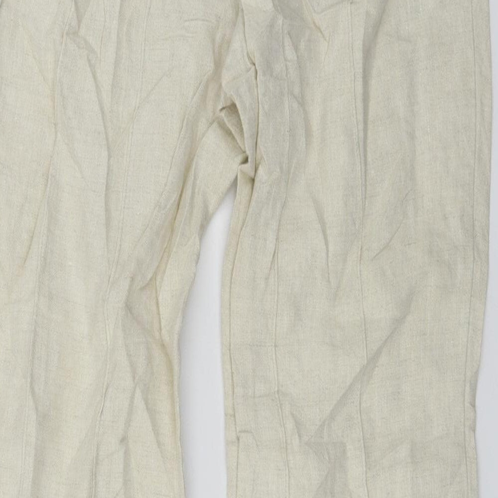 Bandolera  Womens Beige   Trousers  Size 12 L24 in