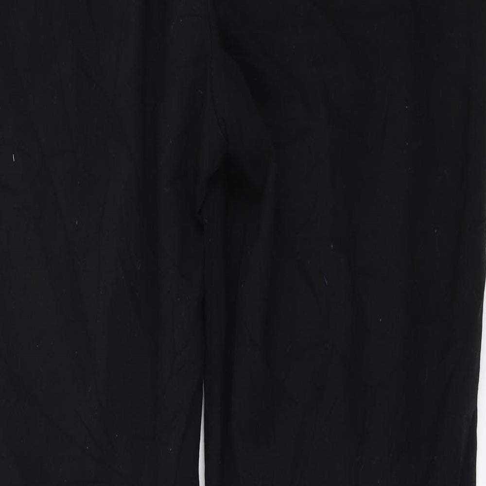Marks and Spencer  Womens Black   Trousers  Size 12 L26 in