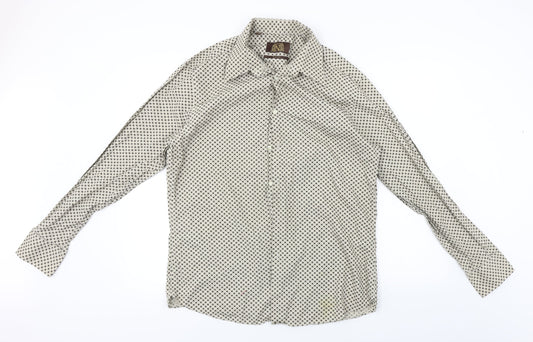 NEXT  Mens Beige    Button-Up Size 16