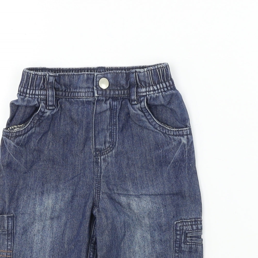 Cherokee  Boys Blue    Trousers Size 3-6 Months