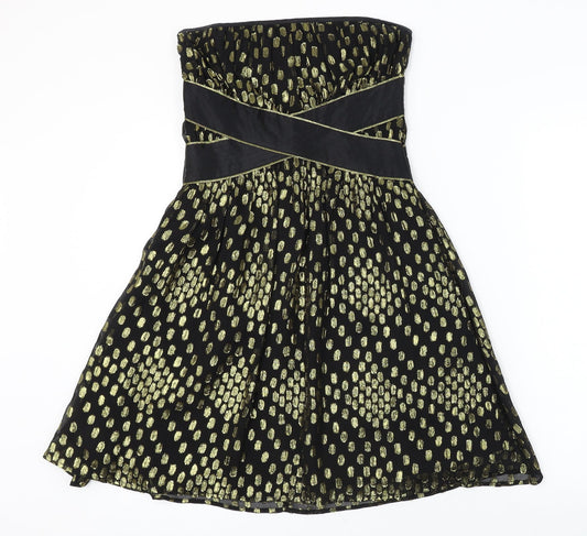 Warehouse  Womens Black   A-Line  Size 10