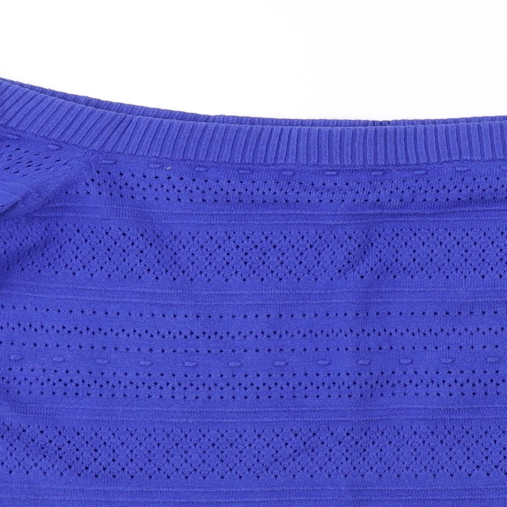 Dorothy Perkins  Womens Blue   Pullover Jumper Size 10