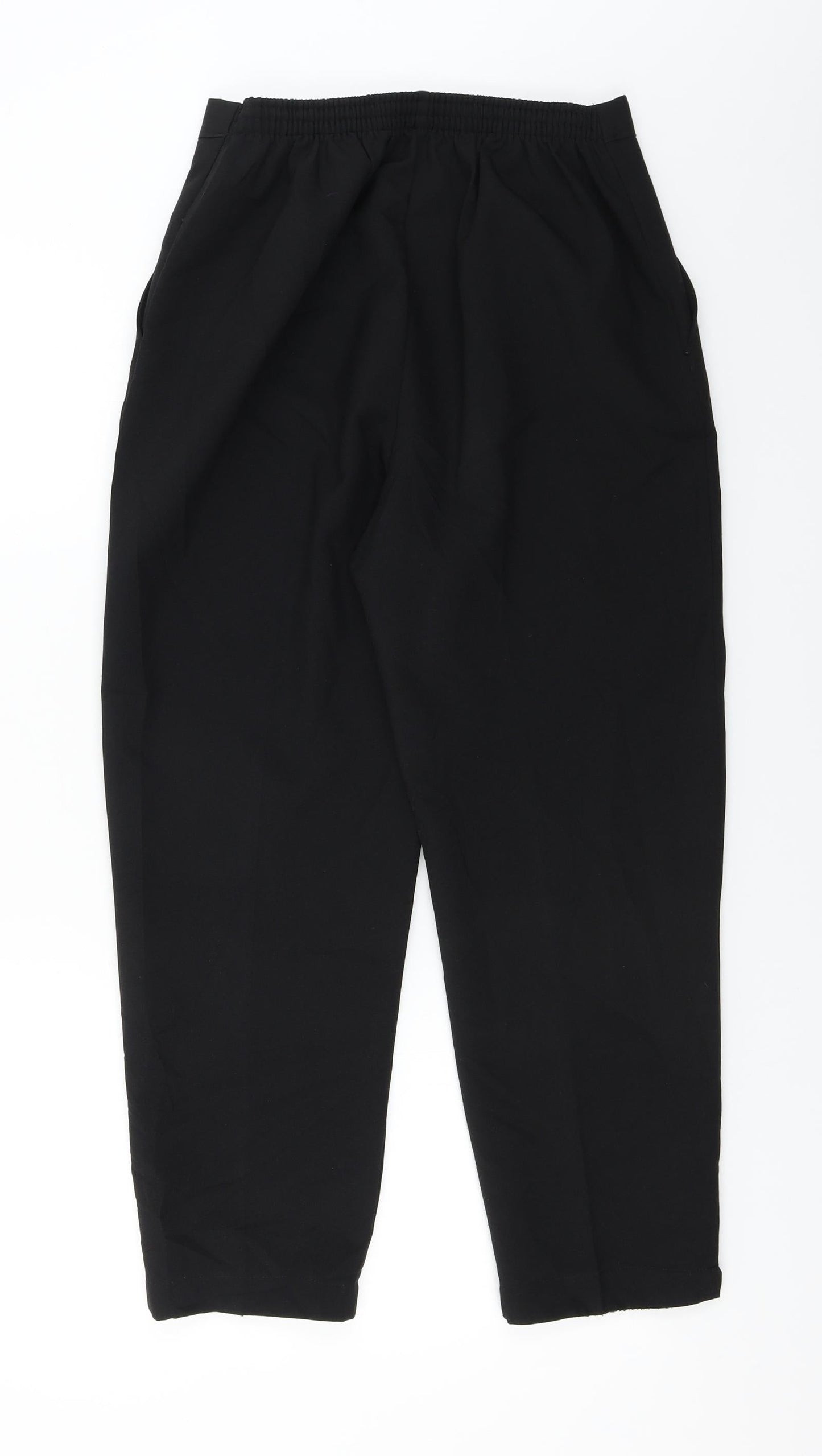 Preworn  Womens Black   Trousers  Size 10 L24 in