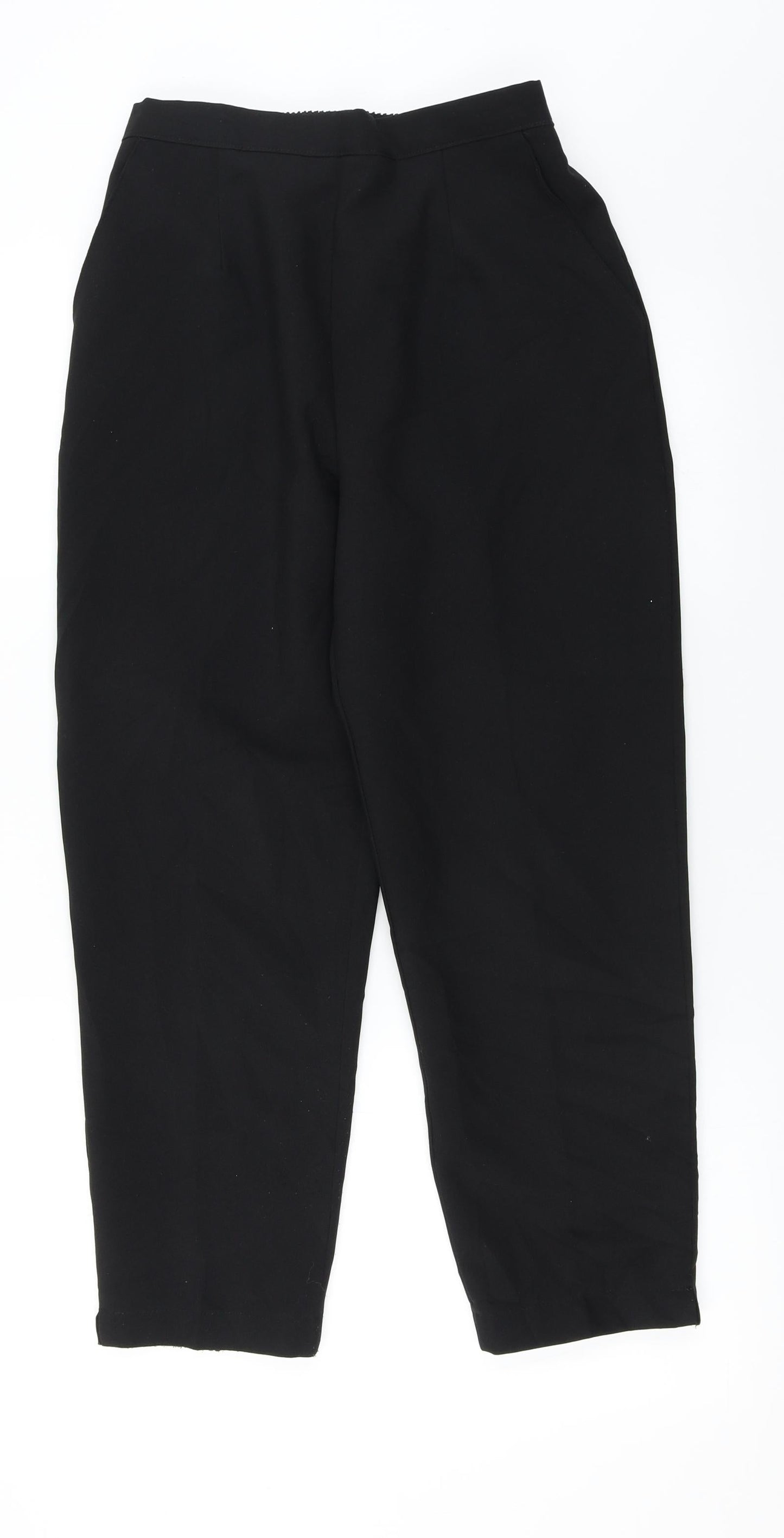 Preworn  Womens Black   Trousers  Size 10 L24 in