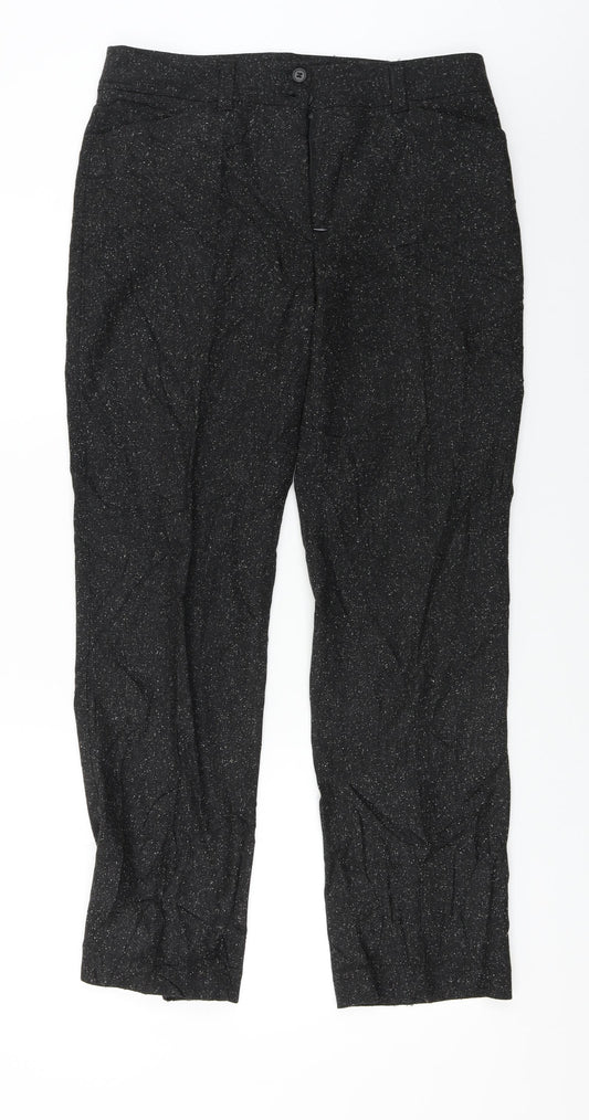 Lebek  Womens Black   Trousers  Size 32 in L26 in