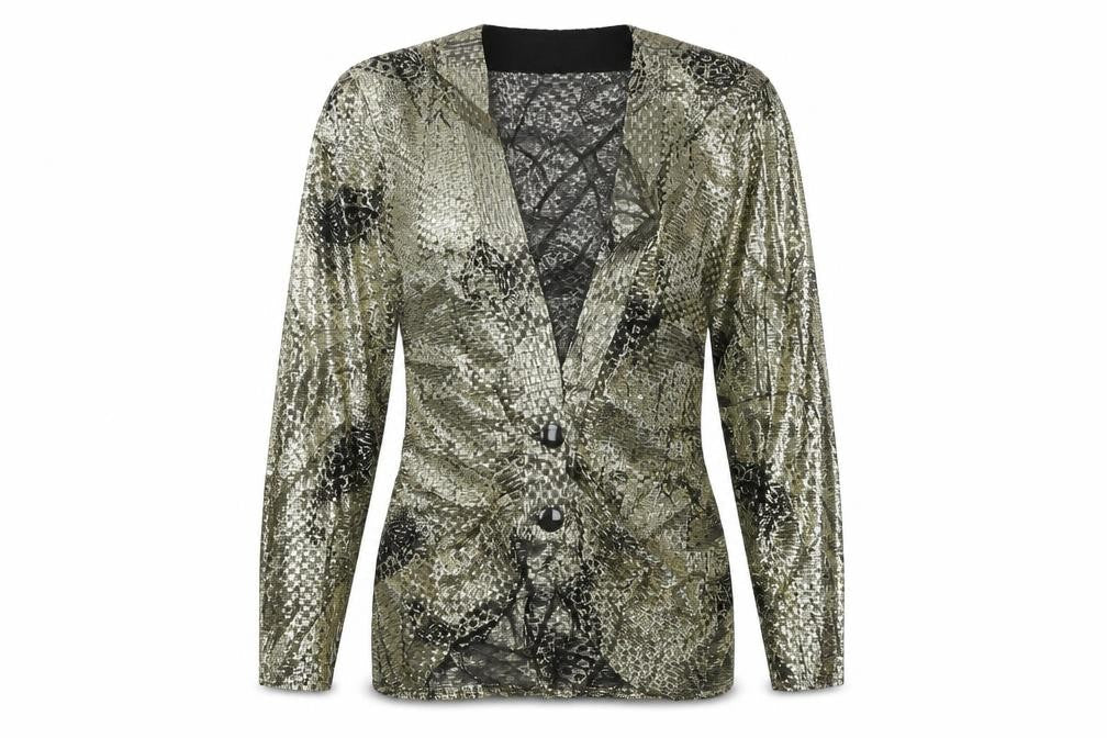 mark Angelo  Womens Gold   Cardigan Jumper Size 10