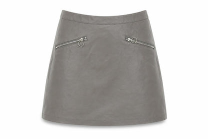Primark Womens Grey   A-Line Skirt Size 8