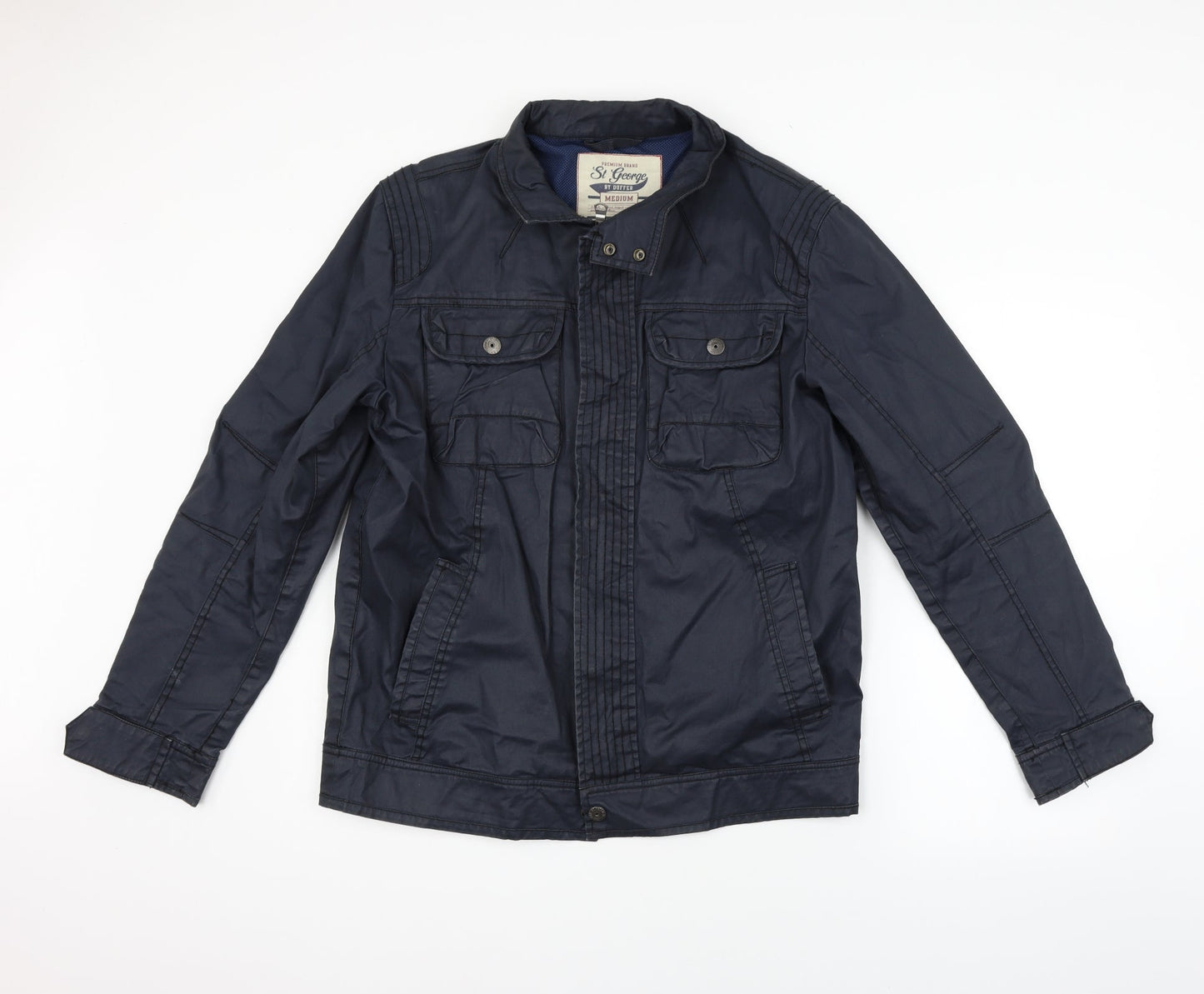 St George Womens Blue   Jacket Coat Size M