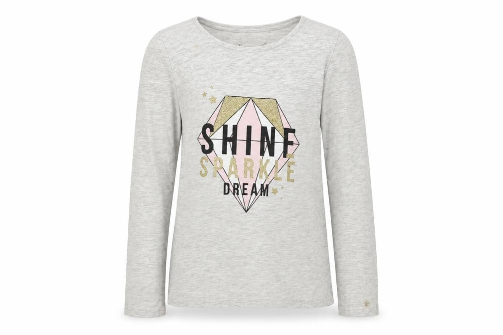 Primark Girls Grey   Basic T-Shirt Size 9-10 Years