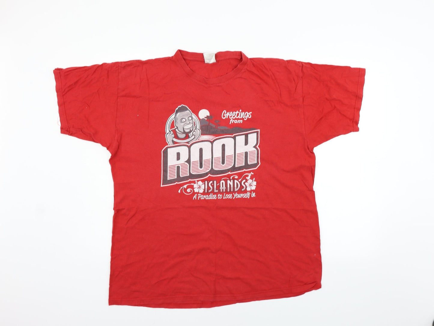 bec Mens Red    T-Shirt Size XL