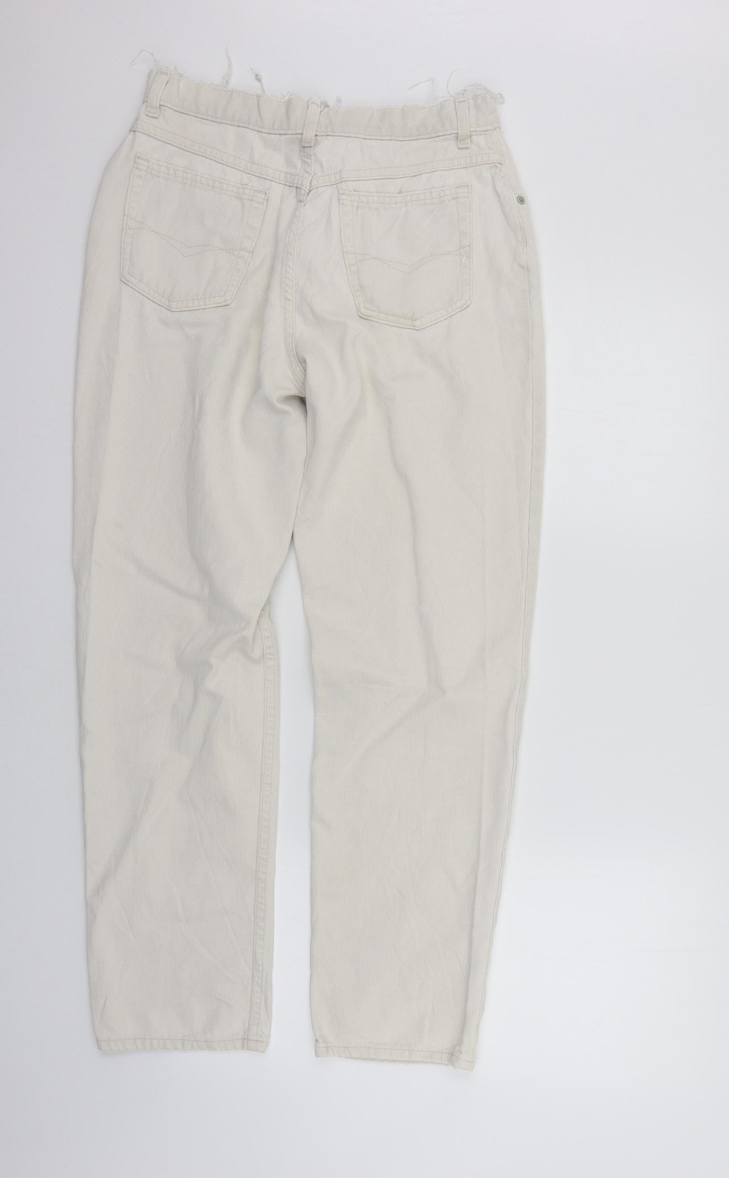 Marks and Spencer Womens Beige   Trousers  Size 14 L28 in - washable marks