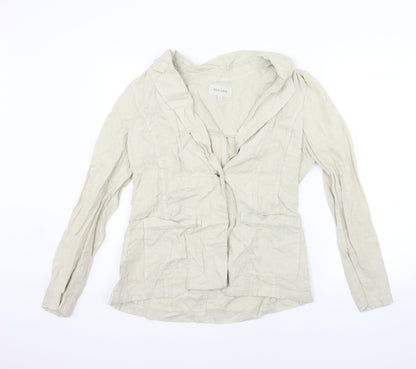 Per Una Womens Beige   Jacket Suit Size 14