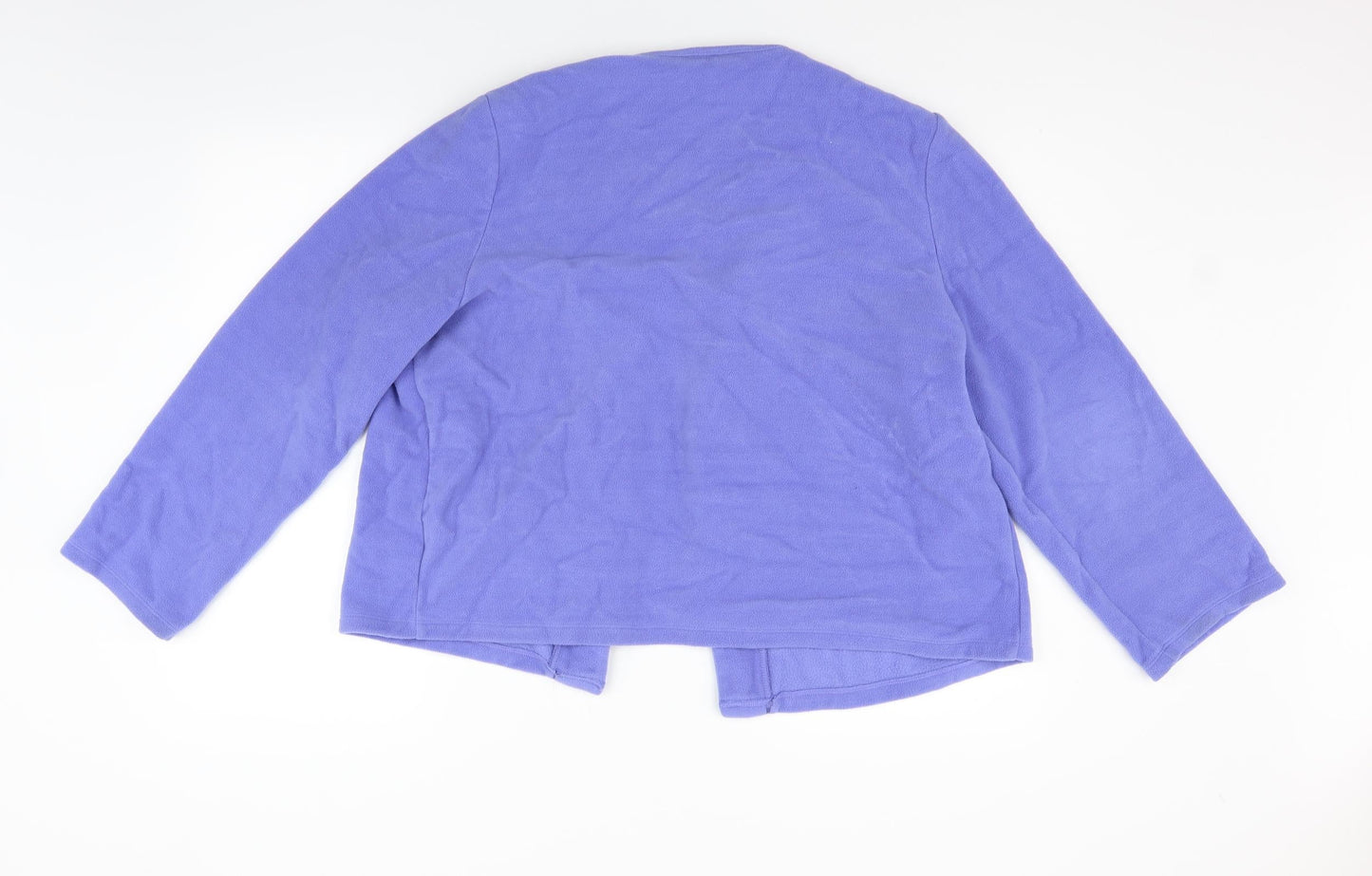 Marks and Spencer Womens Purple   Cardigan Jumper Size 16