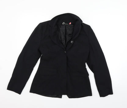 Zone Womens Black   Jacket Suit Size 10
