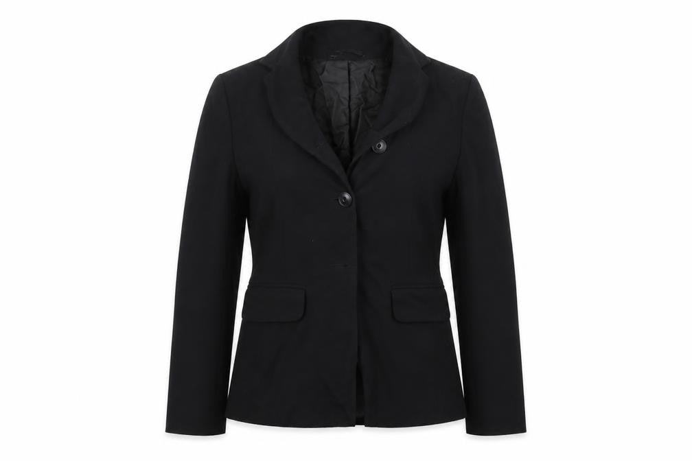 Zone Womens Black   Jacket Suit Size 10