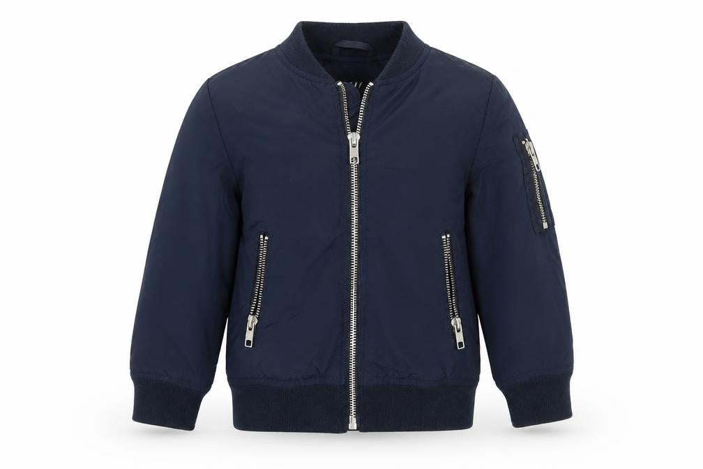 H&M Girls Blue   Jacket Coat Size 3-4 Years