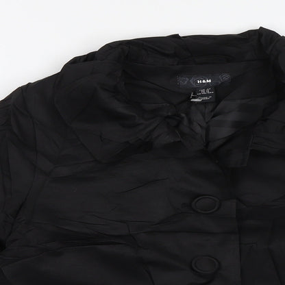 H&M Womens Black   Jacket  Size 12