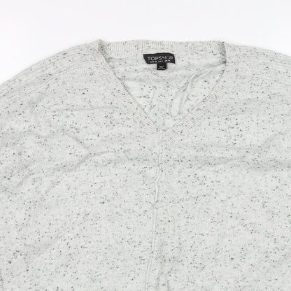 Topshop Womens Grey   Pullover Jumper Size 10