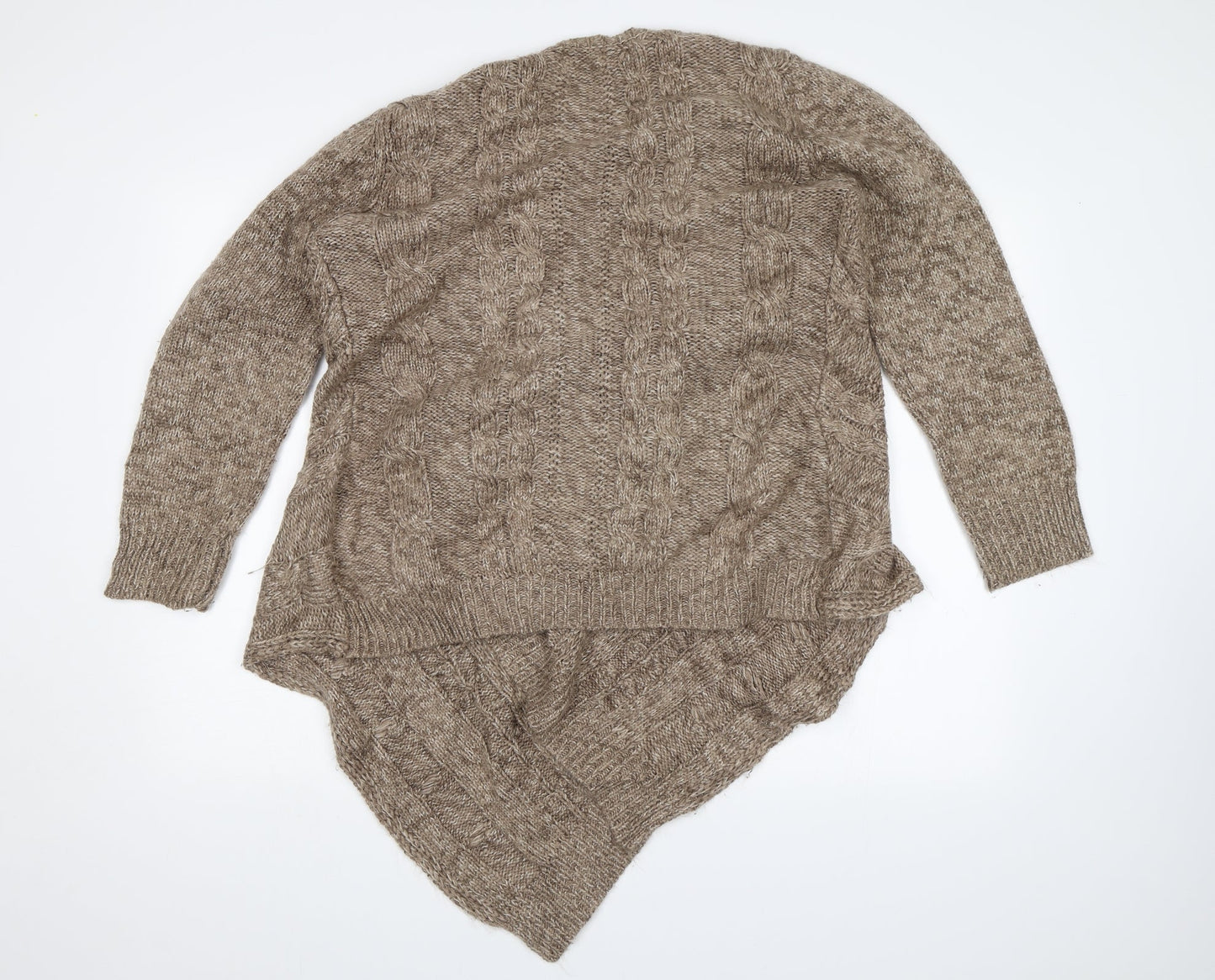 Roman Originals Womens Brown   Cardigan Jumper Size S