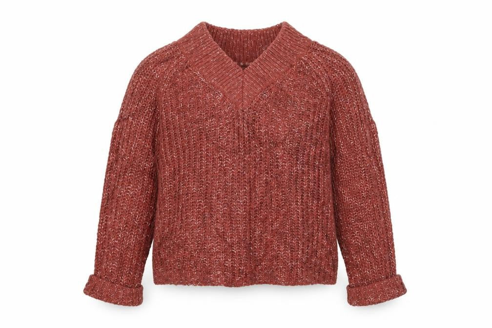 Per Una Womens Red   Pullover Jumper Size S