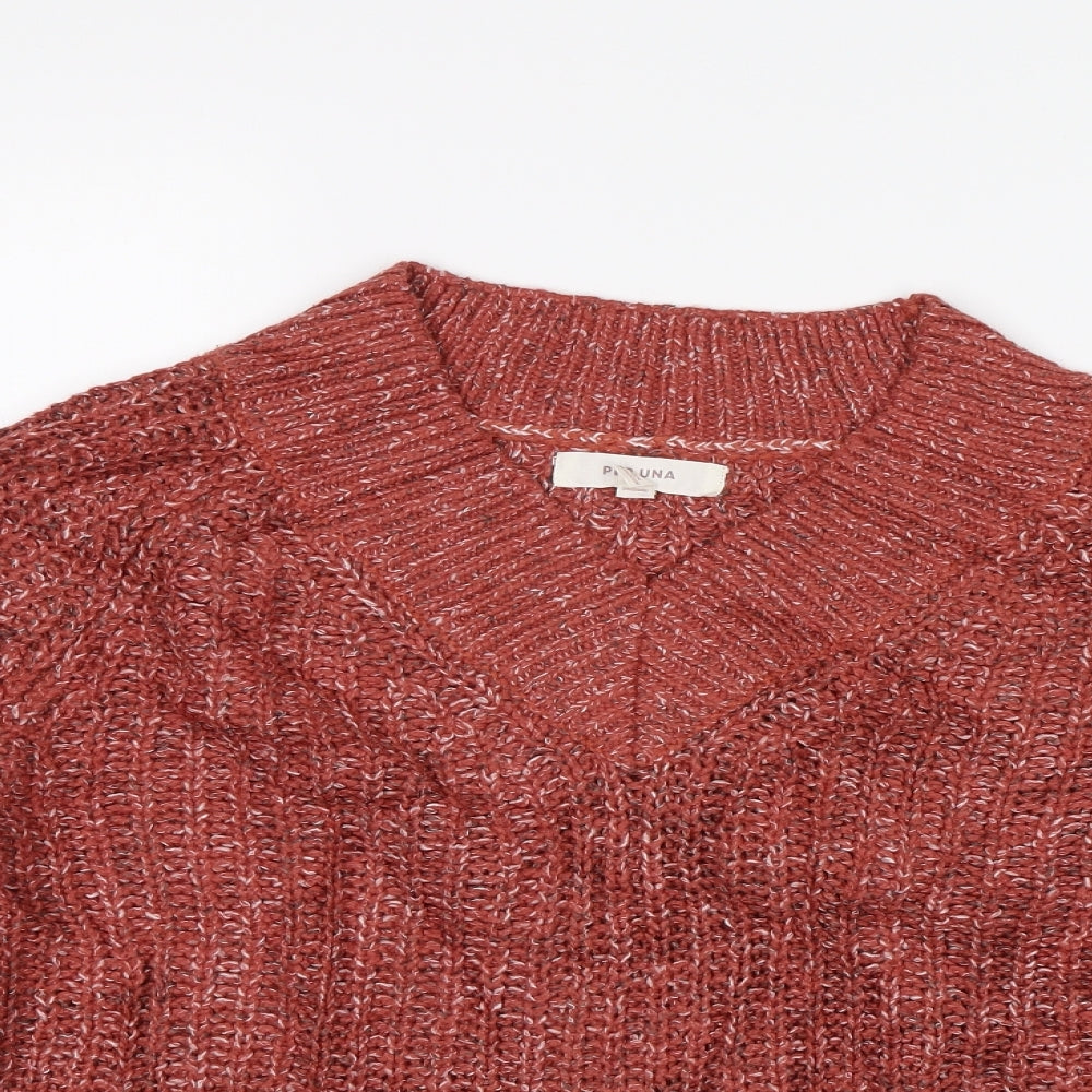 Per Una Womens Red   Pullover Jumper Size S