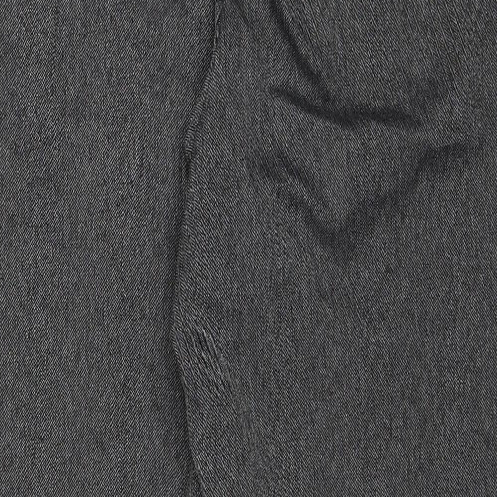 BM Womens Grey   Dress Pants Trousers Size 18 L25 in