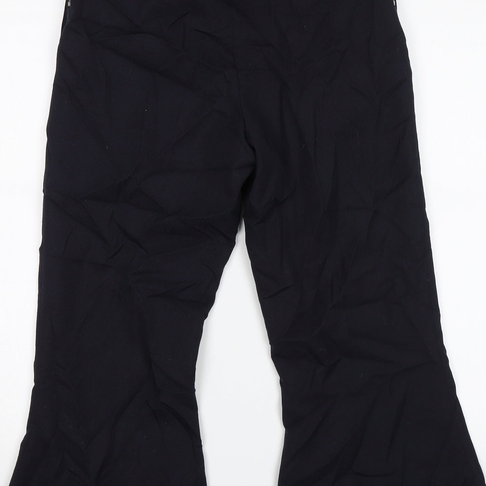Topshop Womens Blue   Trousers  Size 8 L21 in