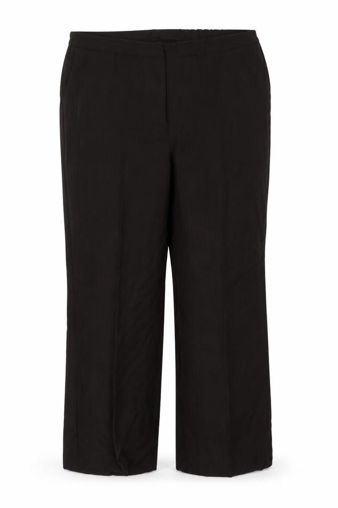 Bonmarché Womens Brown Striped Trousers Size 18 L25 in