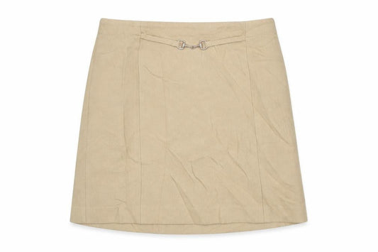 H&M Womens Beige   Mini Skirt Size 10