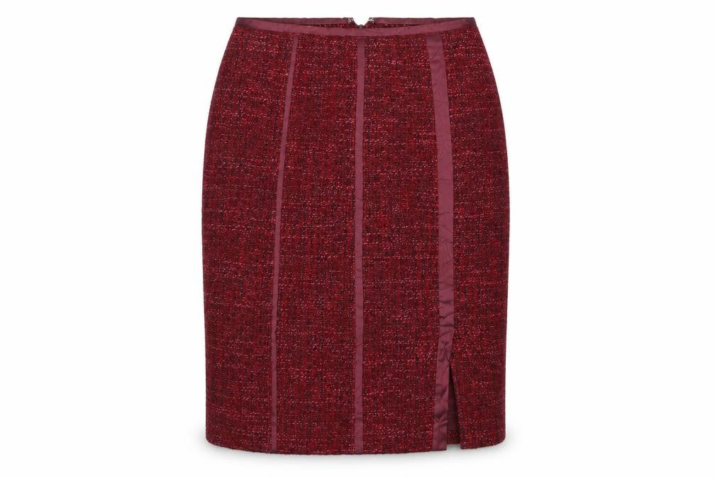Quin and Donnelly Womens Red   Straight & Pencil Skirt Size 12