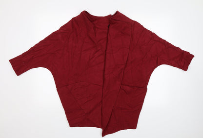 Additional front view of Atmosphere women’s red jacket, size UK 8